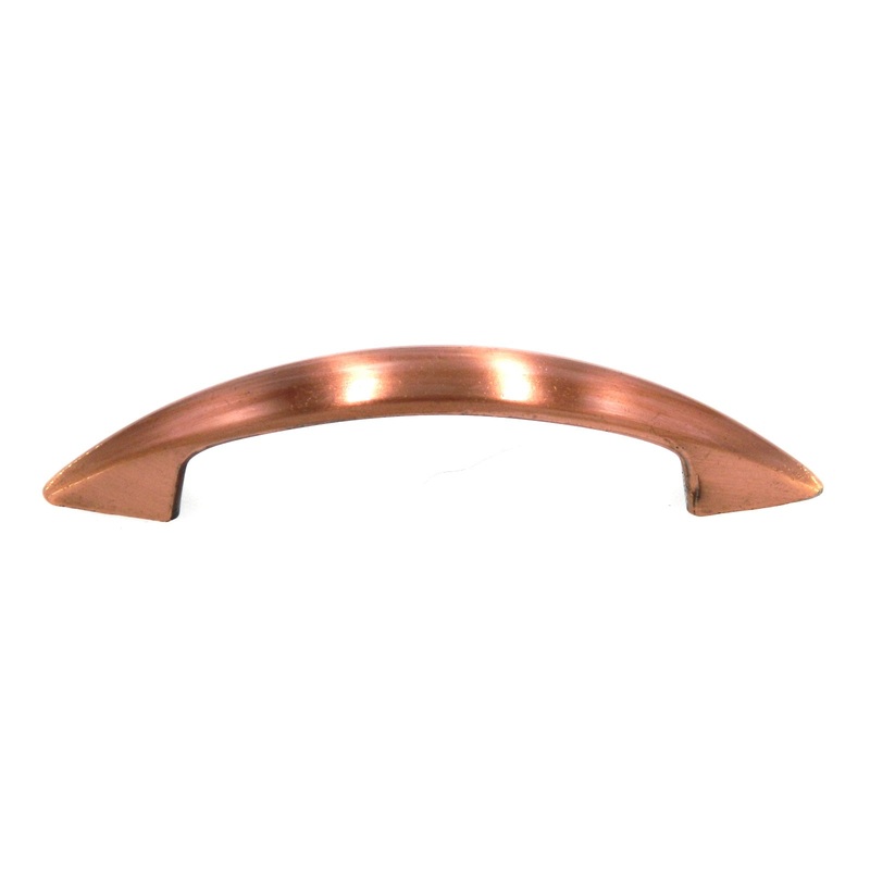 Vintage Amerock 1960’s Antique Copper 3 Ctr. Cabinet Arch Pull A421-AC