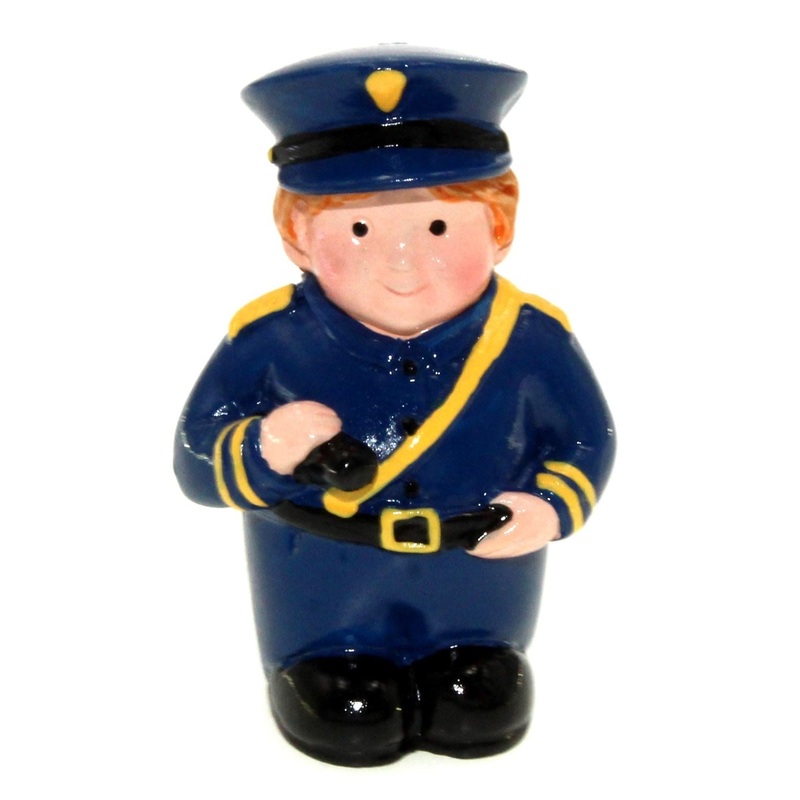 Amerock Hero’Z Hand Painted Blue Police Officer 2 Cabinet Knob BP9381-HP