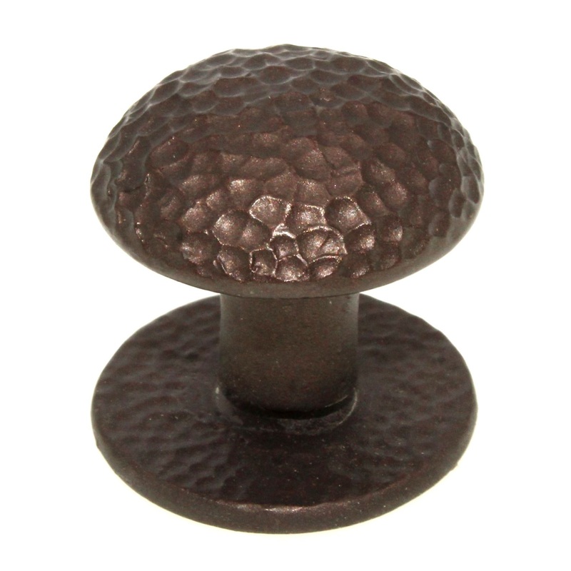 Anne at Home Artisan Hammersmith Large 1 1/4 Rustic Cabinet Knob Bronze 1261-2