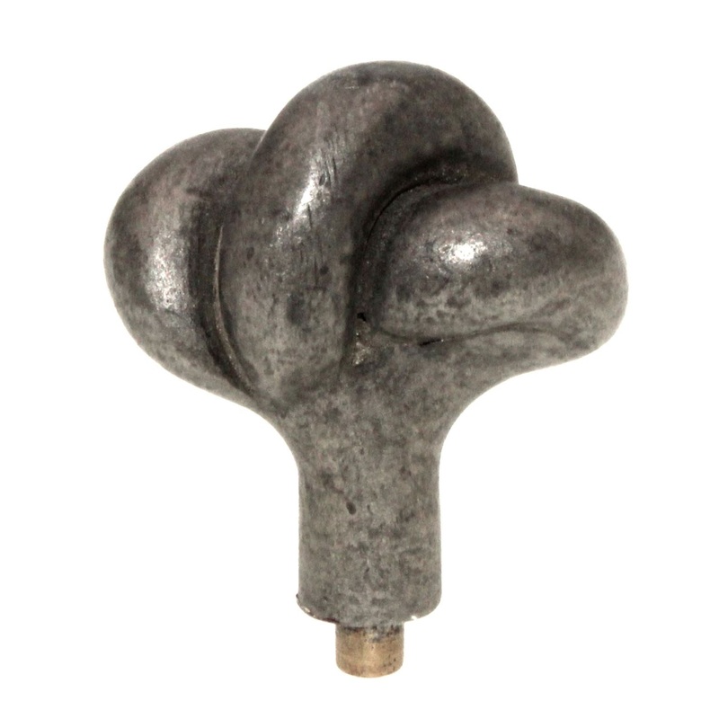 Anne at Home Artisan Roguery Small 1 1/2 Cabinet Knot Knob Pewter Matte 1122-1