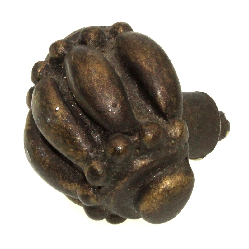 Anne at Home French Country Renaissance Small 1 1/4 Knob Bronze Rubbed 1010-3