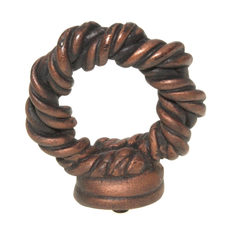 Anne at Home French Country Tanglewood 2 Ring Pull Black with Copper 1083-733