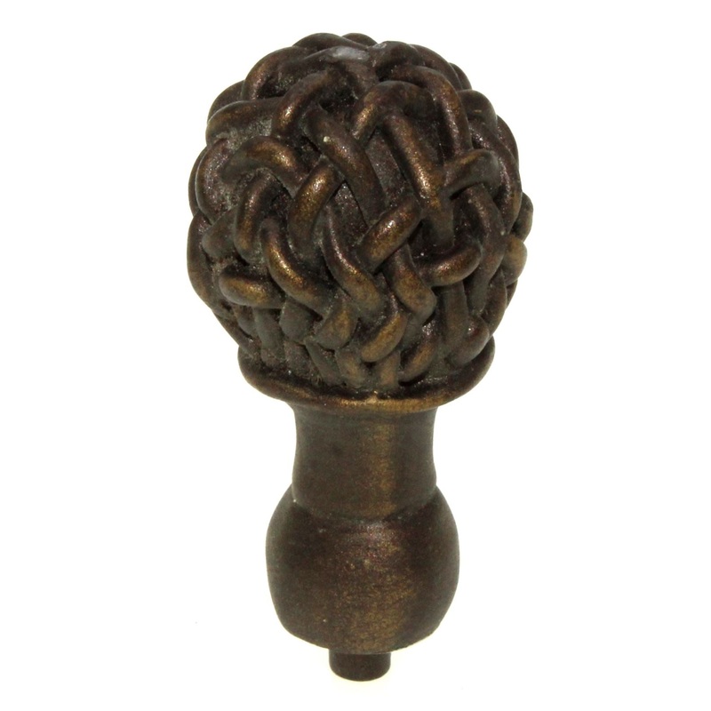 Anne at Home Hardware Chamberlain Small 1 Cabinet Knob Bronze Rubbed 1000-3