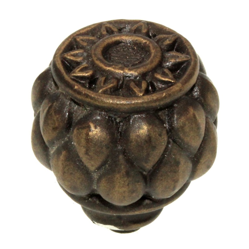 Anne at Home Hardware Corinthia Large 1 Cabinet Knob Bronze Rubbed 1134-3