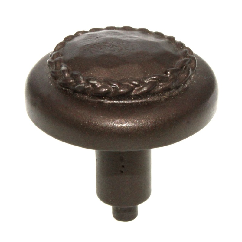 Anne at Home Hardware Deco Bandolier 1 1/2 Rope Cabinet Knob Bronze 203-2