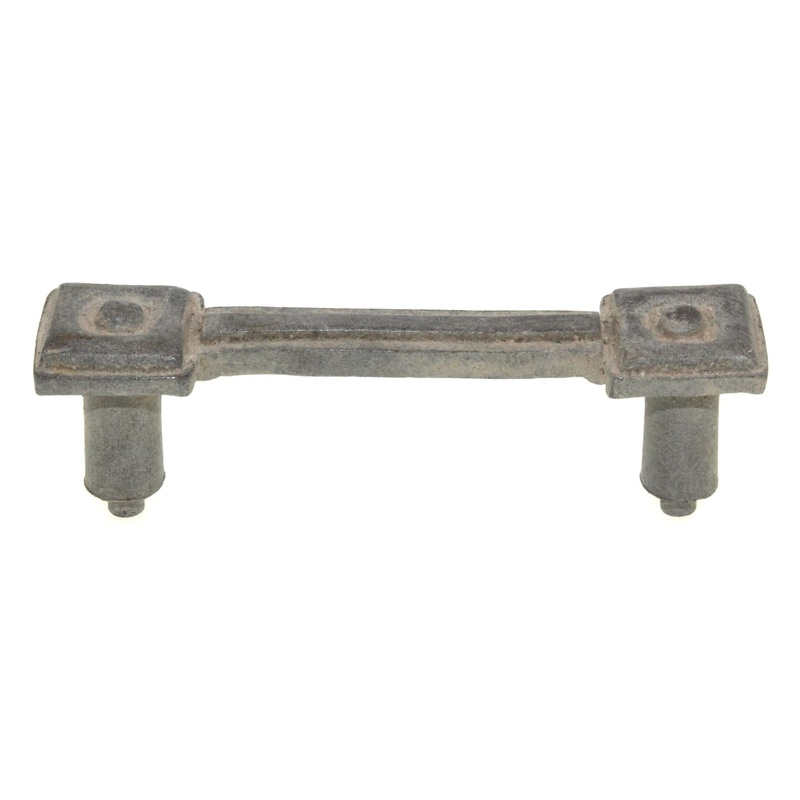 Anne at Home Hardware Square 3 Ctr. Button Cabinet Pull Buttermilk 1061-11