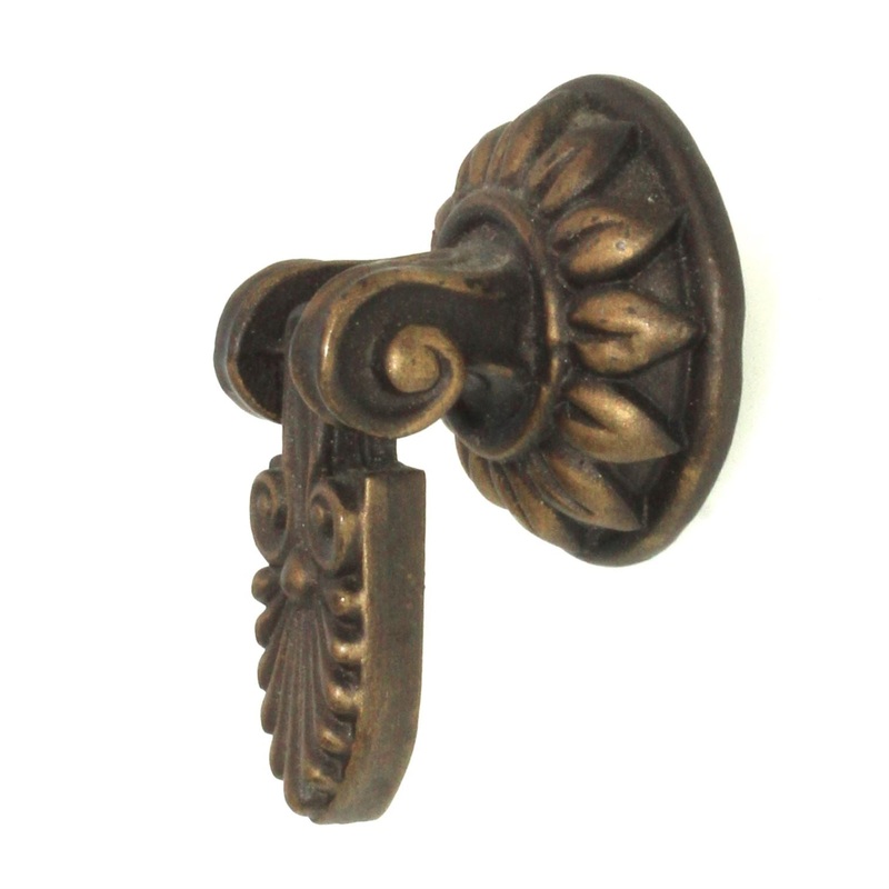 Anne at Home Traditional Corinthia 1 3/4 Pendant Pull Bronze Rubbed 1137-3