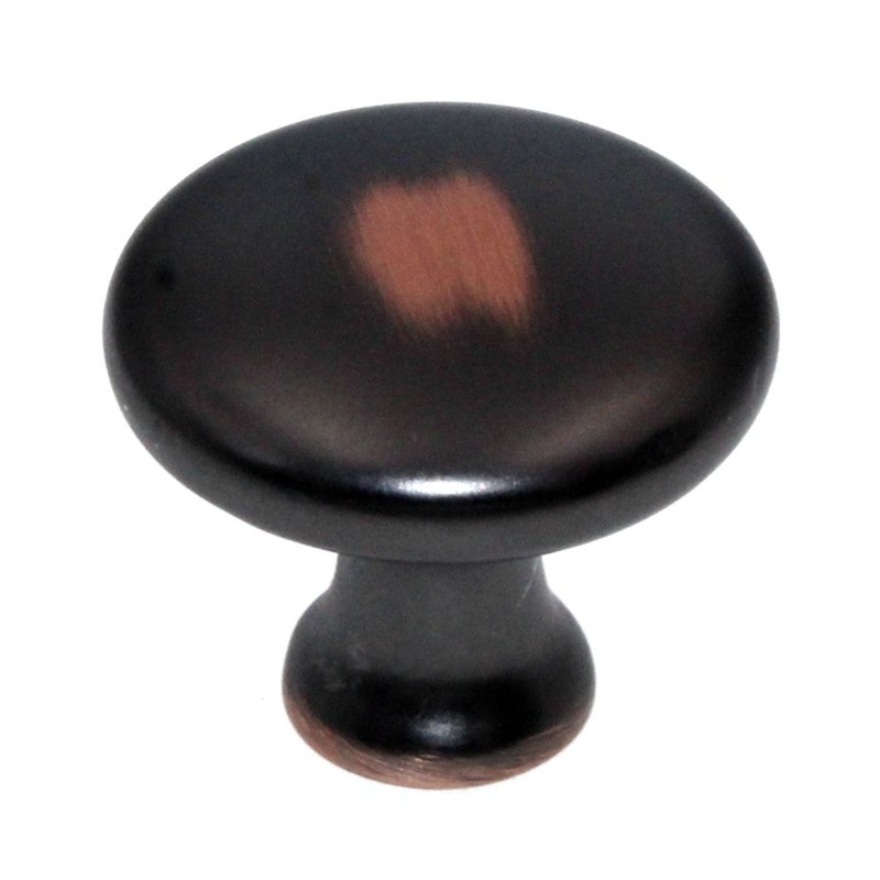 Hickory Hardware Conquest 1 1/8 Round Cabinet Knob Oil-Rubbed Bronze P14255-OBH