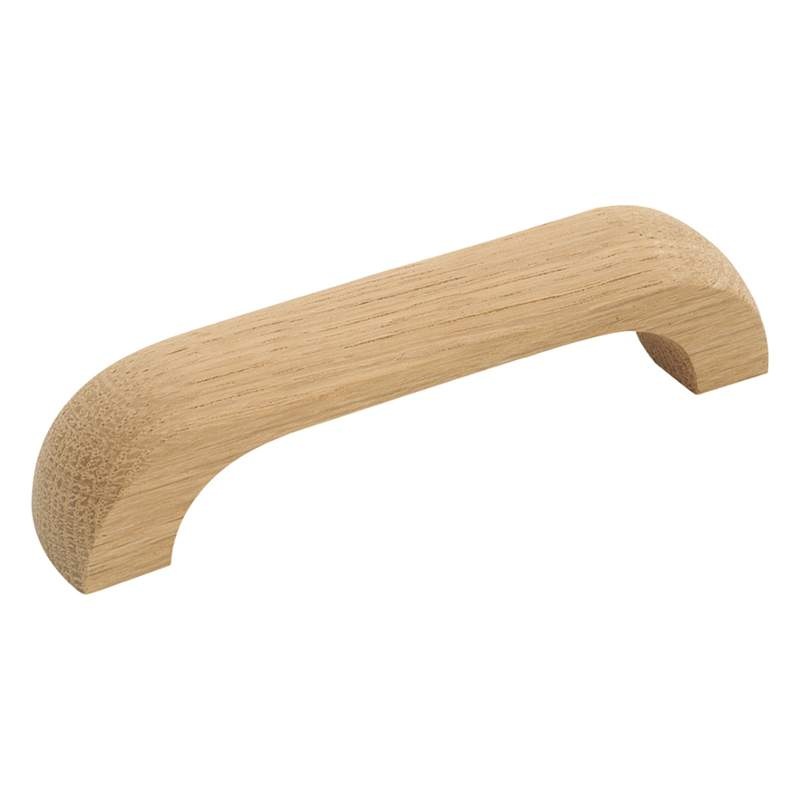 Hickory Hardware Natural Woodcraft 3 3/4 (96mm) Ctr Wood Arch Pull P687-UW
