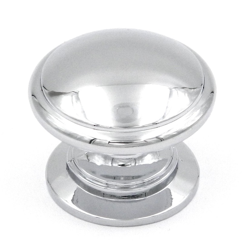 Hickory Hardware Williamsburg 1 1/4 Round Cabinet Knob Chrome P3053-CH