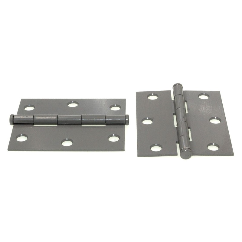 Pair Stanley 2 1/2 Prime Coat 2.5 X 2 Inch Cabinet Door Butt Hinges 289-P