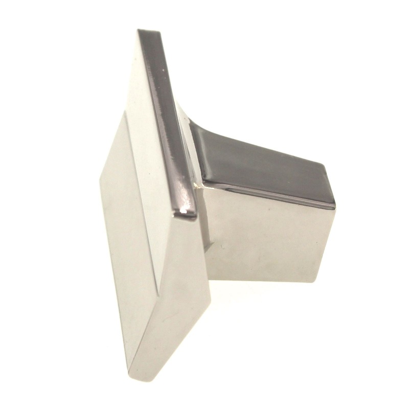 Belwith Keeler Avenue 2 Chevron Cabinet Knob Polished Nickel B076087-14