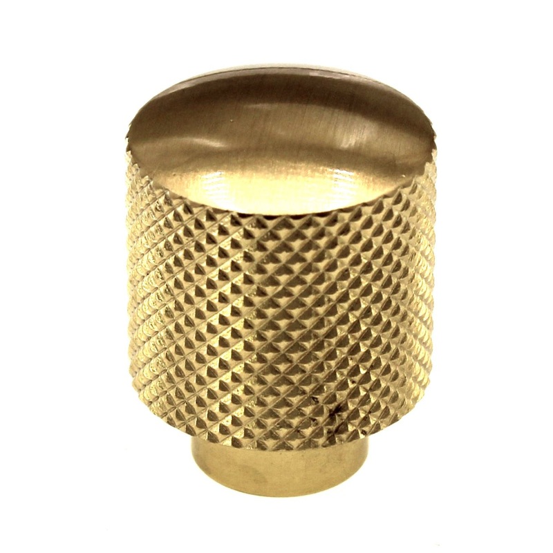 Belwith Keeler Verge 7/8 Solid Brass Cabinet Knob Satin Brass B076864-04