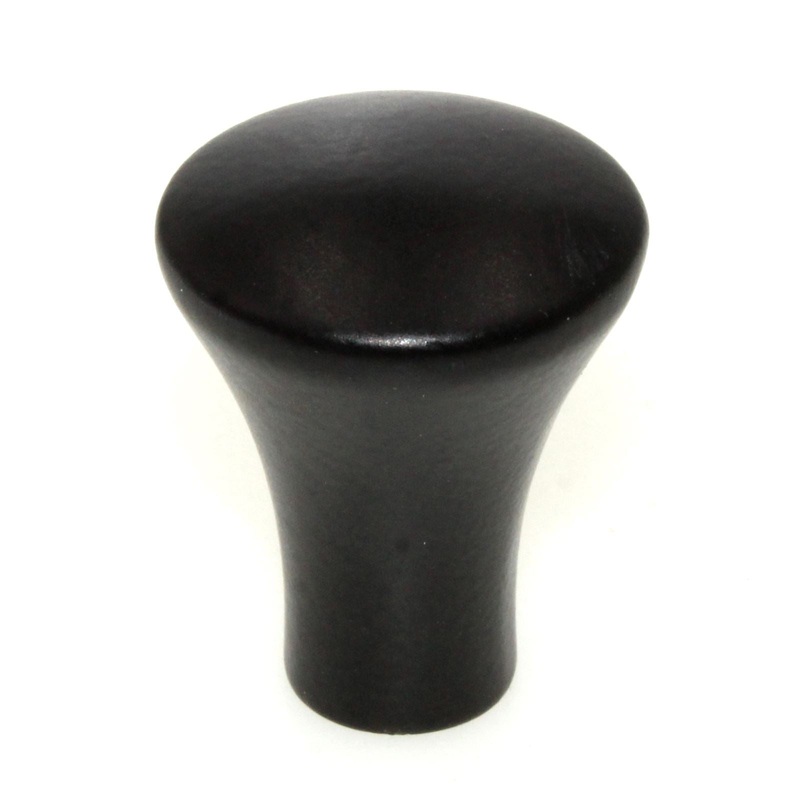 Belwith Metropolis 1 Fluted Cabinet Knob Matte Black PA0213-MB
