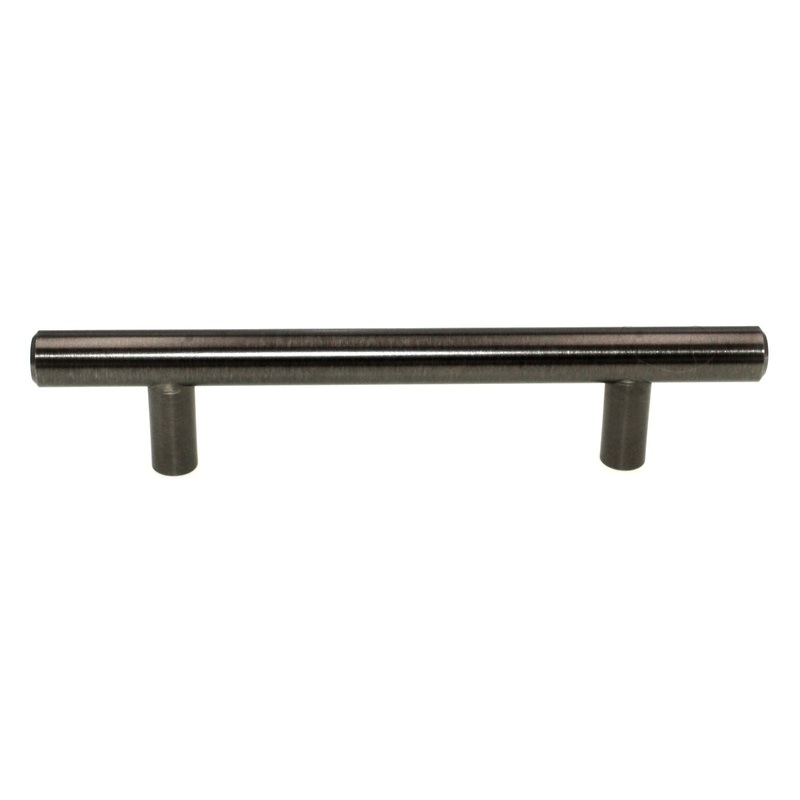 Hickory Hardware Bar Pulls 3 3/4 (96mm) Ctr Pull Black Nickel HH075594-BBLN
