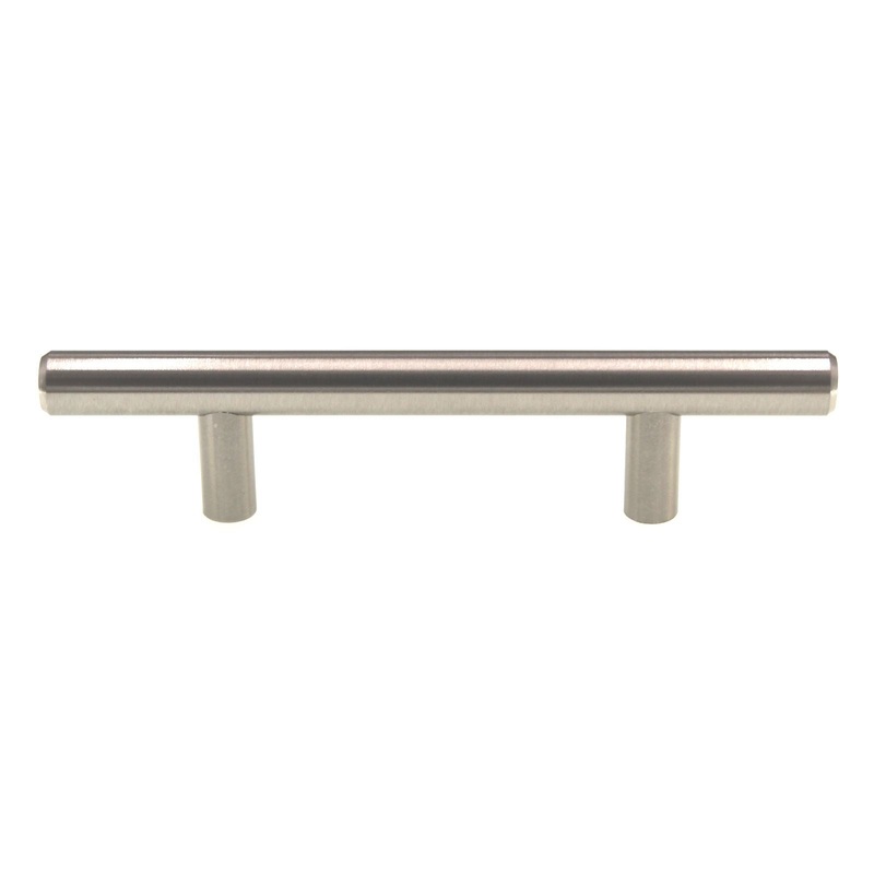 Hickory Hardware Bar Pulls 3 Ctr Cabinet Bar Pull Stainless Steel HH075593-SS