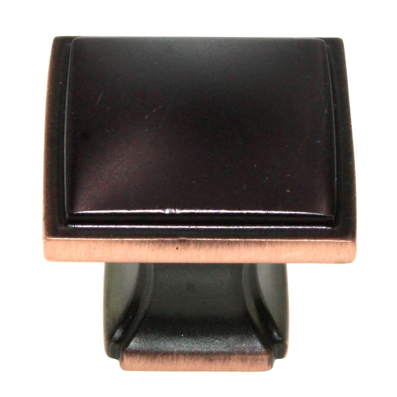 Hickory Hardware Bridges 1 1/4 Square Cabinet Knob Oil-Rubbed Bronze P3240-OBH