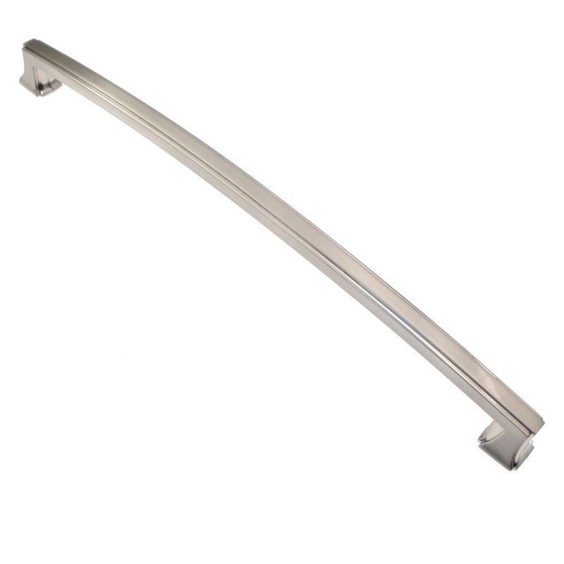 Hickory Hardware Bridges 12 Ctr Cabinet Appliance Pull Satin Nickel P3238-SN