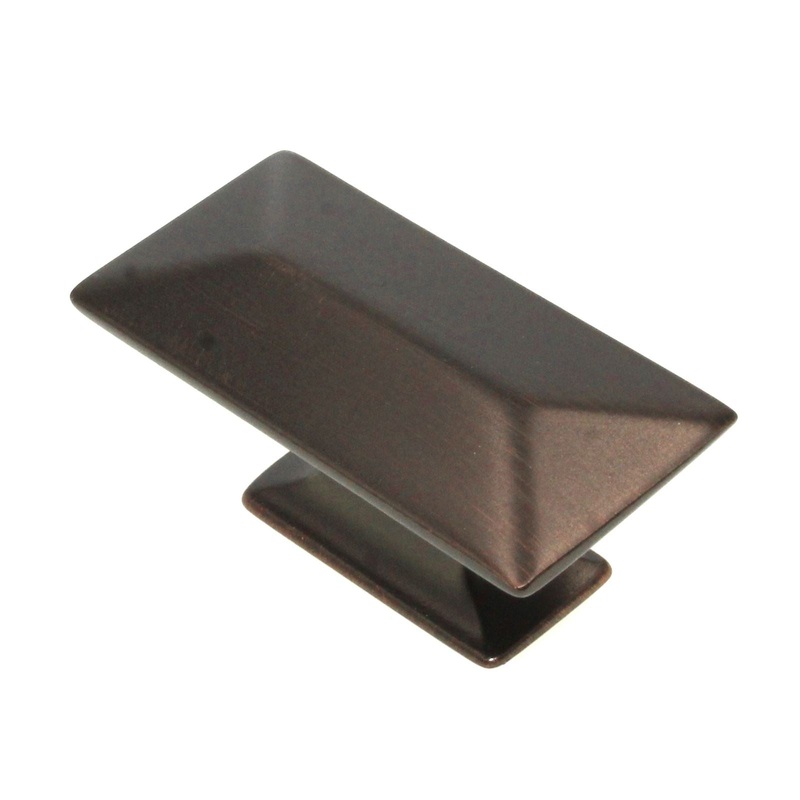 Hickory Hardware Bungalow 2 5/16 x 1 1/16 Cabinet Knob Refined Bronze P2152-RB