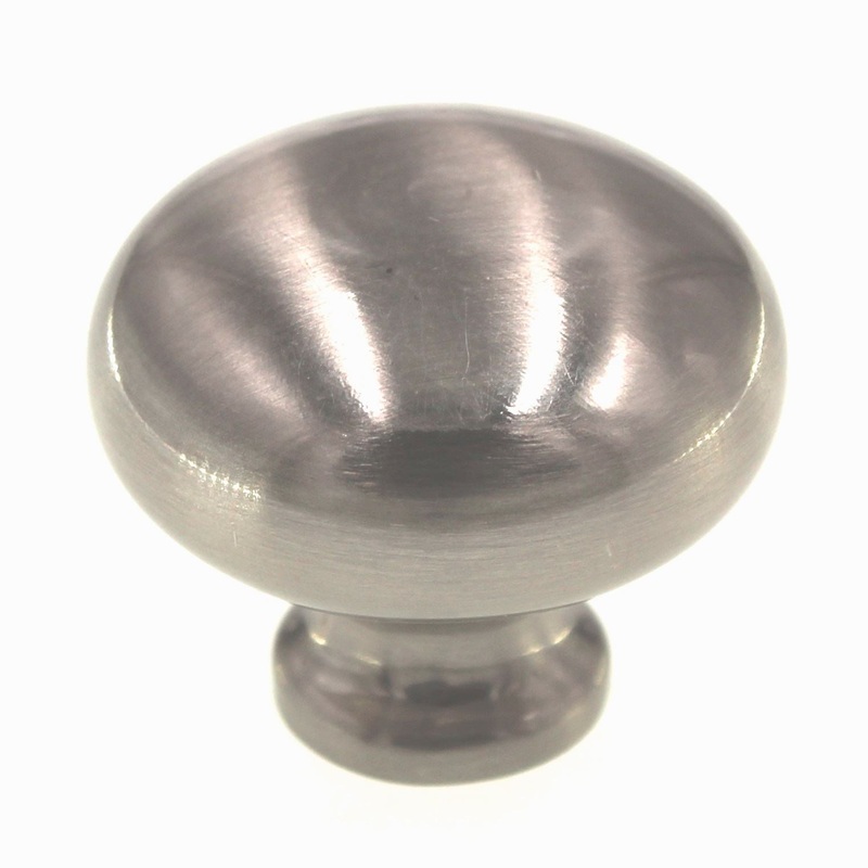 Hickory Hardware Cottage 1 1/4 Round Cabinet Knob Satin Nickel P771-SN