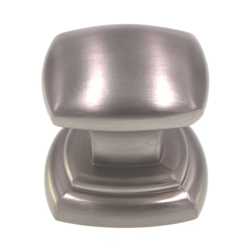 Hickory Hardware Euro-Contemporary 1 1/4 Square Knob Stainless Steel P3181-SS