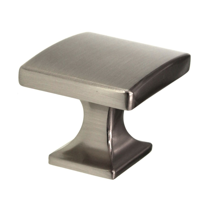 Hickory Hardware Forge 1 7/16 Rectangle Cabinet Knob Satin Nickel H076699-SN