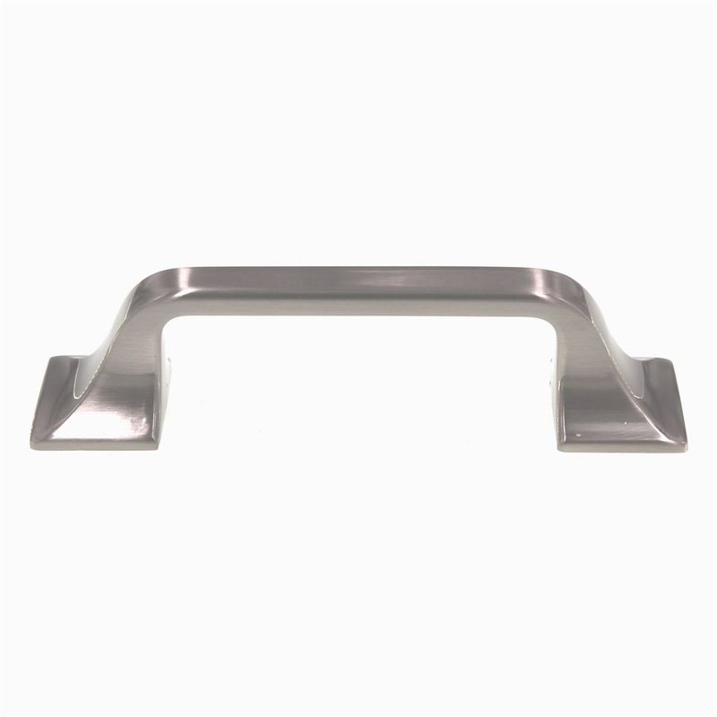 Hickory Hardware Forge Cabinet Arch Pull 3 Ctr Satin Nickel H076700-SN