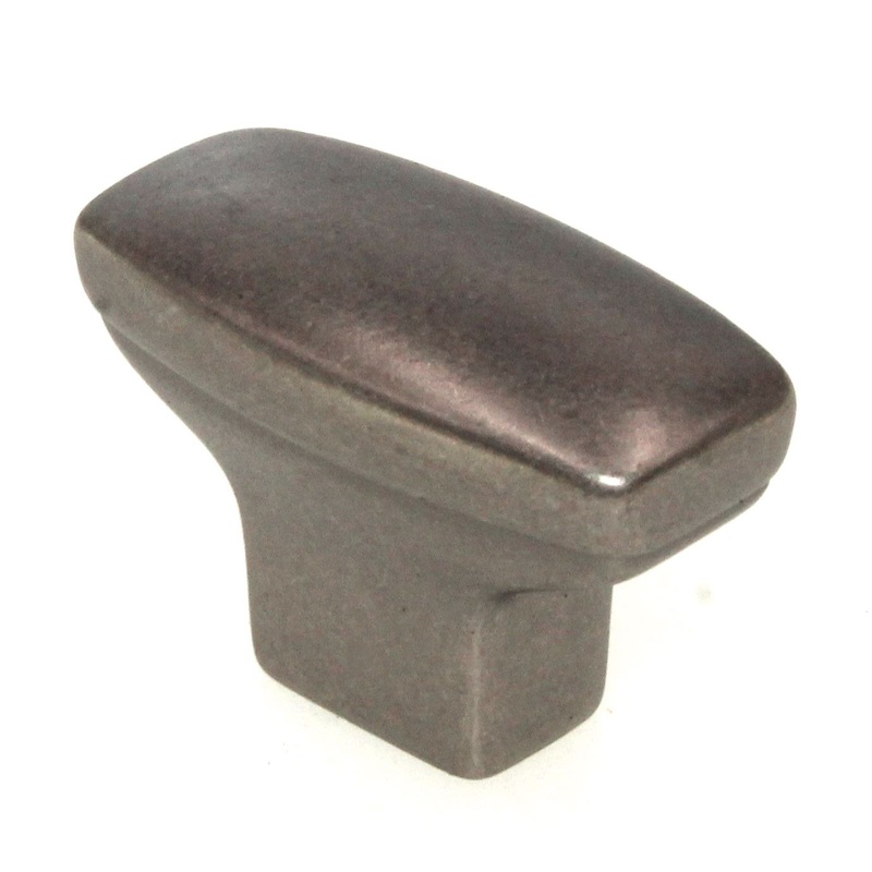 Hickory Hardware Metropolis 1 7/16 Cabinet Knob Black Nickel Vibed P208-BNV