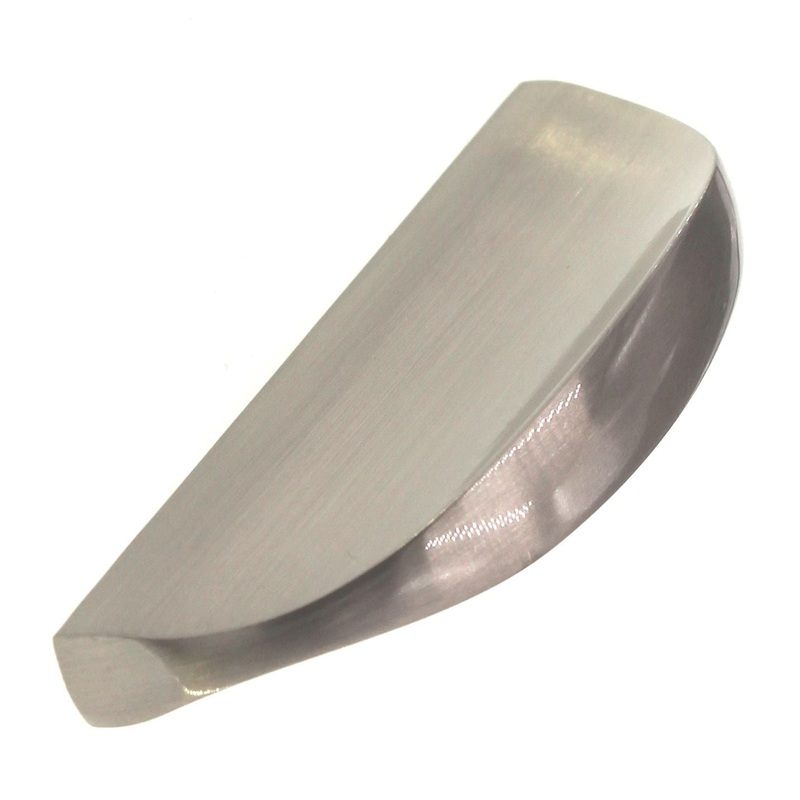 Hickory Hardware Metropolis 2 1/2 Ctr Cabinet Finger Pull Satin Nickel P2622-SN