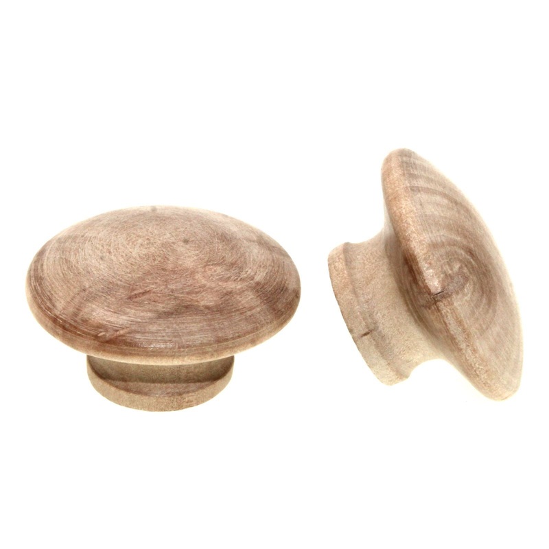 Hickory Hardware Pair Natural Woodcraft 2 Cabinet Knobs Unfinished Wood P186-UW