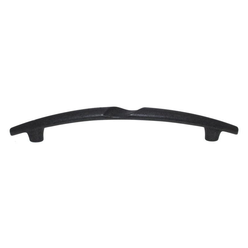 Hickory Hardware Serendipity Arch Pull 6 1/4 (160mm) Ctr Black Iron HH74733-BI