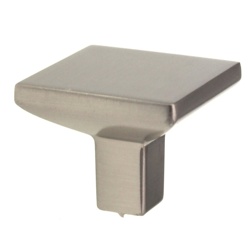 Hickory Hardware Skylight 1 1/4 Square Cabinet Knob Stainless Steel HH075341-SS