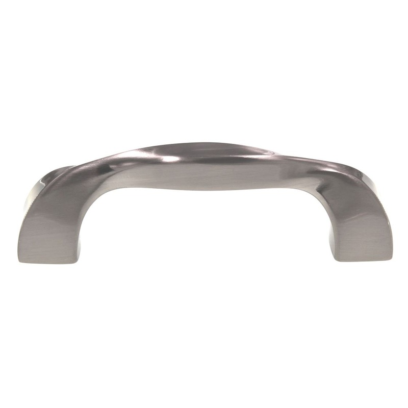 Hickory Hardware Twist Cabinet Arch Pull 3 Ctr Satin Nickel H076015-SN