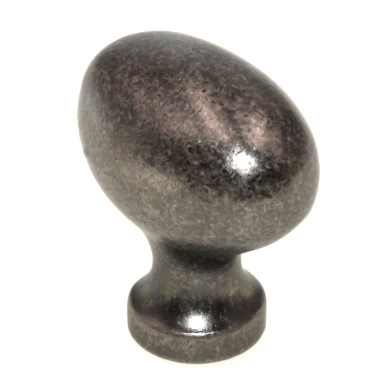 Hickory Hardware Williamsburg 1 1/4 Cabinet Knob Black Nickel Vibed P3054-BNV