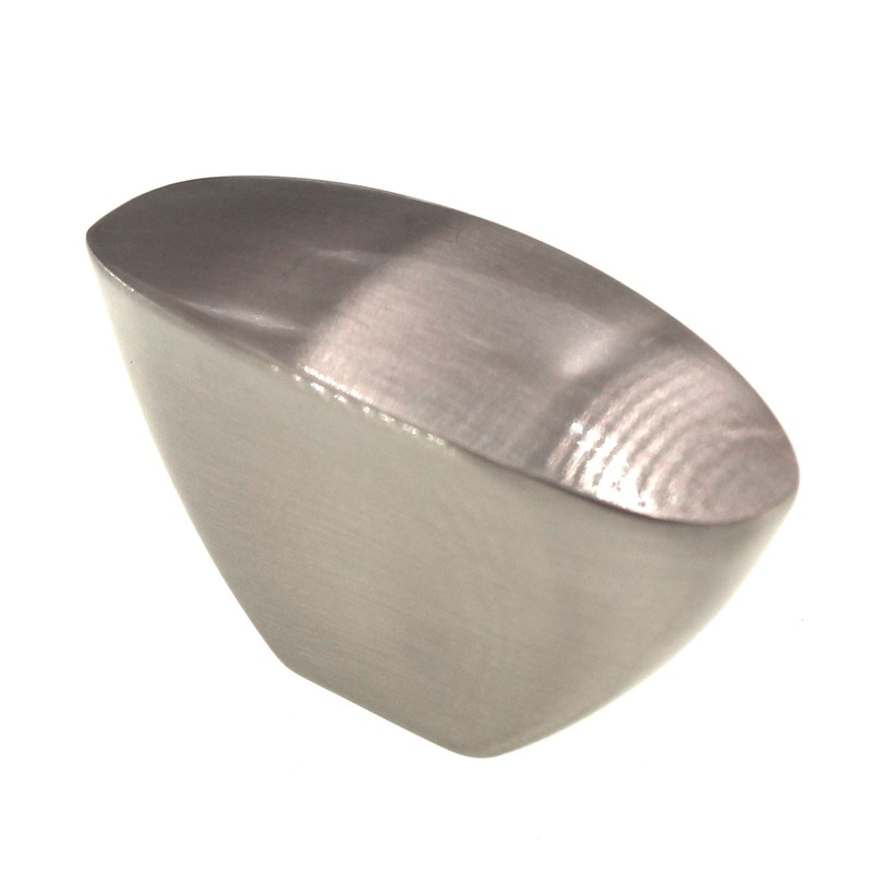 Hickory Hardware Wisteria 1 3/4 Finger Pull Knob Satin Nickel HH74674-SN