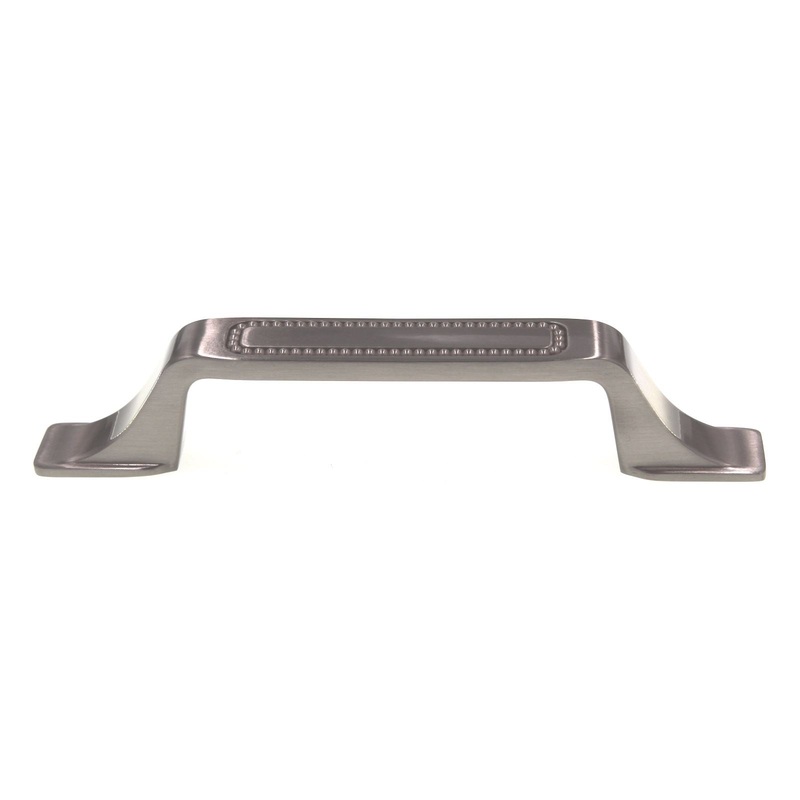 Amerock Carolyne Cabinet Arch Pull 3 3/4 (96mm) Ctr Satin Nickel BP36584G10