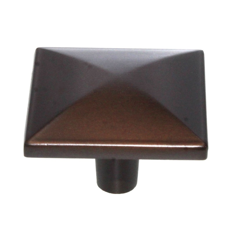 Amerock Extensity 1 1/2 Square Cabinet Knob Caramel Bronze BP29398CBZ
