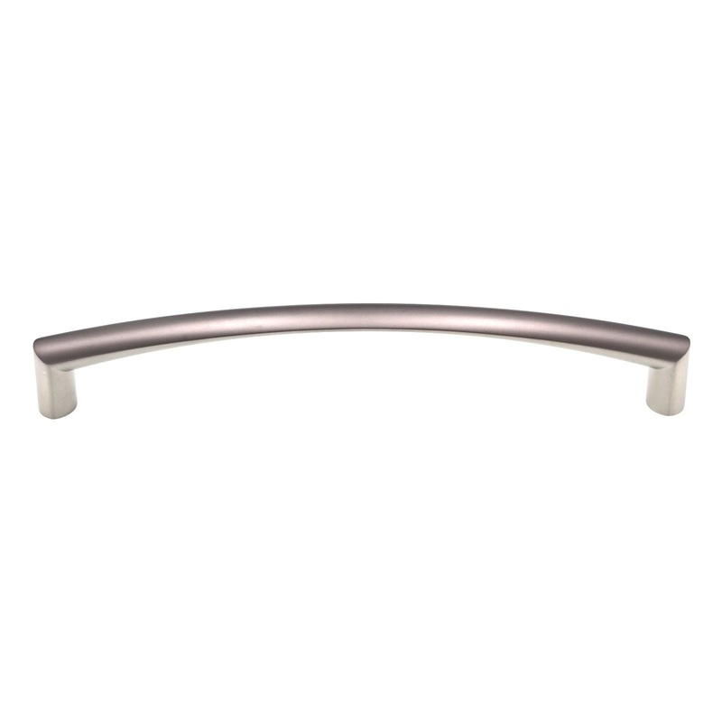 Amerock Galleria Essential’Z Pull 6 1/4 (160mm) Ctr Satin Nickel BP24017SN