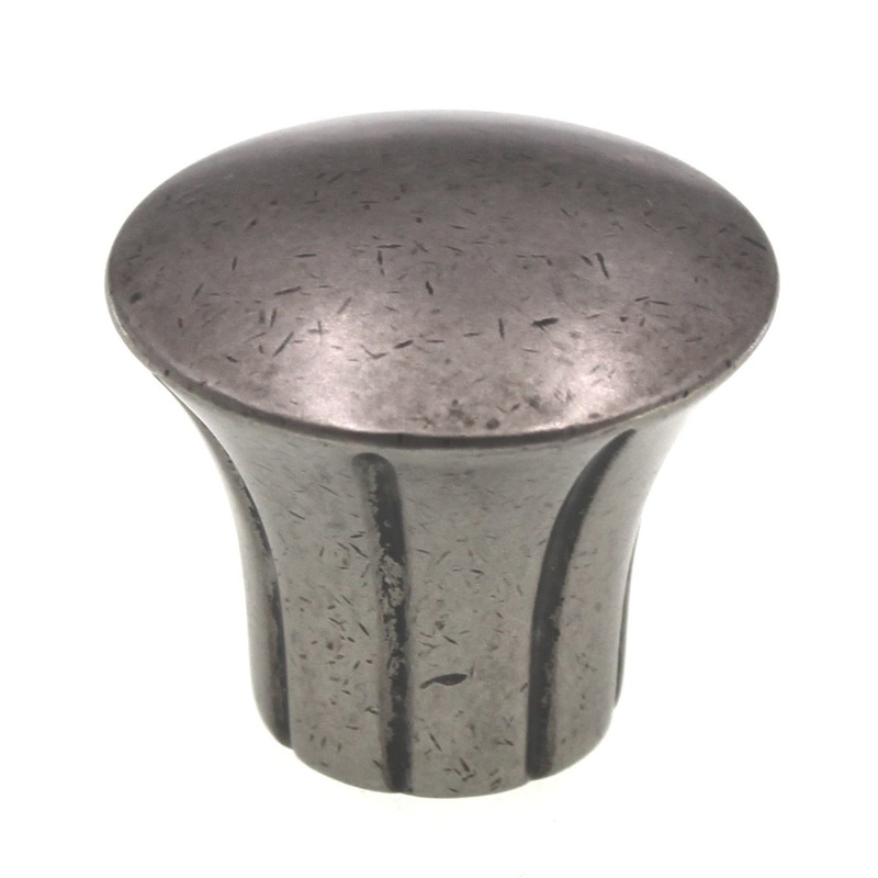 Amerock Vasari 1 5/16 Round Cabinet Knob Antique Nickel BP24021AN