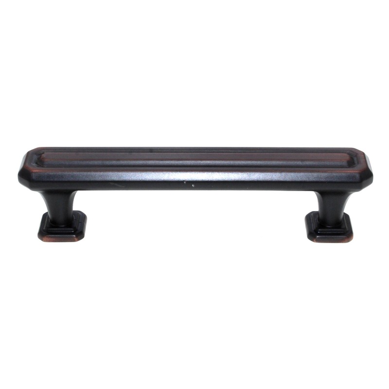 Amerock Wells Cabinet Bar Pull 3 3/4 (96mm) Ctr Oil-Rubbed Bronze BP36548ORB