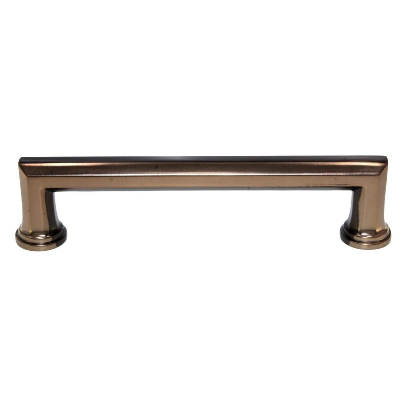 Belwith Keeler Facette Pull 5 (128mm) Ctr Vintage Bronze Nickel B072425-VBN