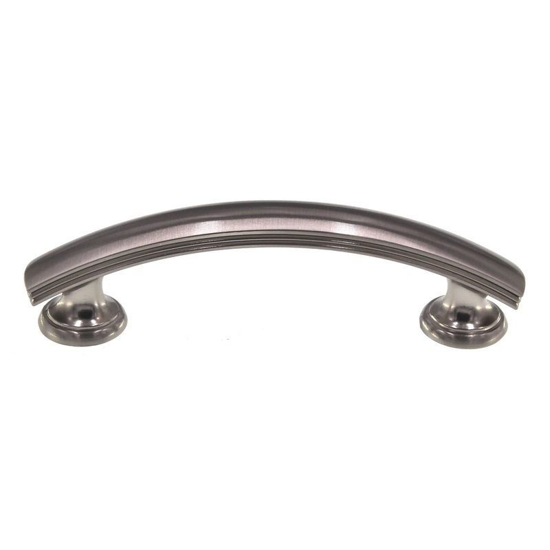 Hickory Hardware American Diner 3 Ctr Cabinet Pull Stainless Steel P2143-SS