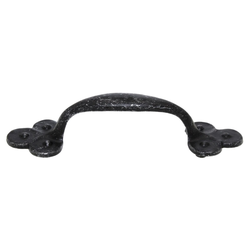 Hickory Hardware Bourbon Street 3 Ctr Cabinet Arch Pull Vibra Pewter PA0621-VP