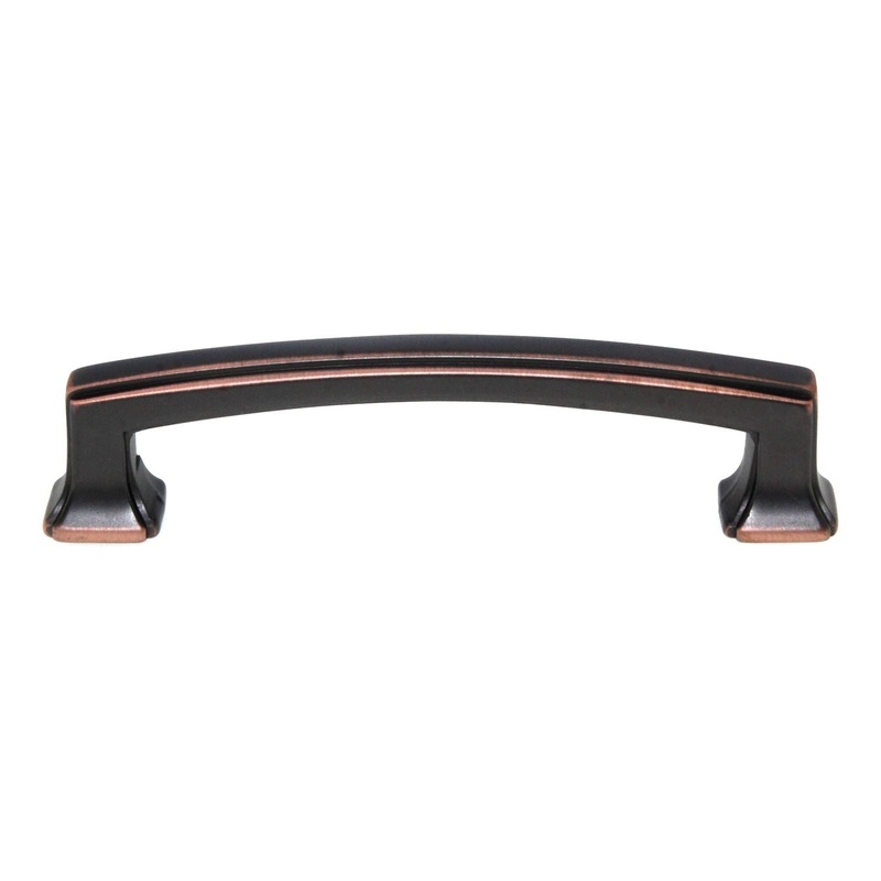 Hickory Hardware Bridges 3 3/4 (96mm) Ctr Pull Oil-Rubbed Bronze HLD P3232-OBH