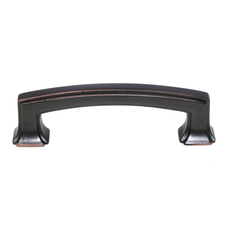 Hickory Hardware Bridges 3 Ctr Cabinet Pull Oil-Rubbed Bronze HLD P3231-OBH