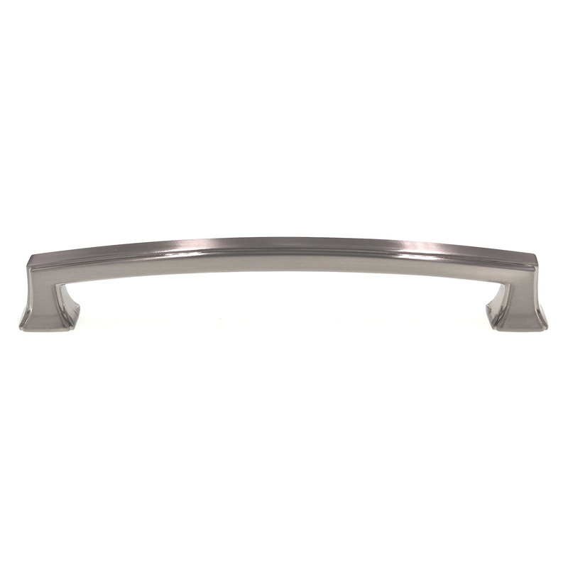 Hickory Hardware Bridges 6 1/4 (160mm) Ctr Cabinet Pull Satin Nickel P3235-SN
