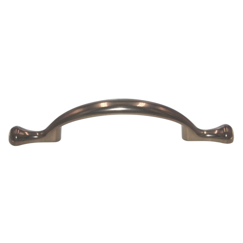 Hickory Hardware Conquest 3 Ctr Cabinet Arch Pull Veneti Bronze P14174-VBZ