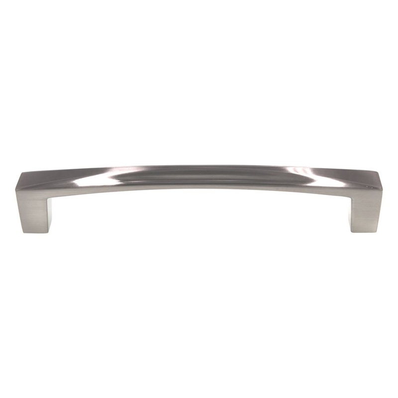 Hickory Hardware Crest Cabinet Arch Pull 5 (128mm) Ctr Satin Nickel H076131-SN