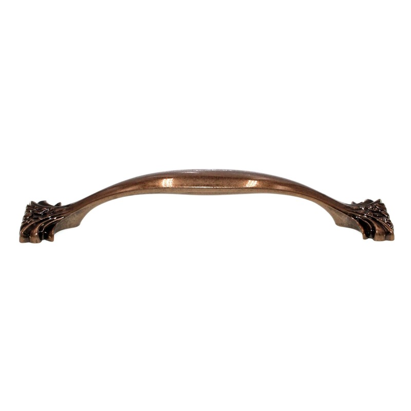 Hickory Hardware Ithica 5 (128mm) Ctr Cabinet Pull Antique Rose Gold P3433-ARG