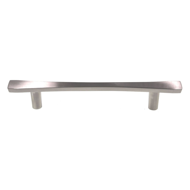 Hickory Hardware Metropolis 3 3/4 (96mm) Ctr Cabinet Pull Satin Nickel P7522-SN